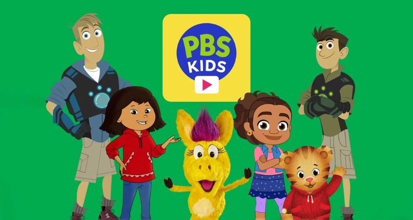 PBS Kids với những nhân vật hoạt hình sinh động và thú vị